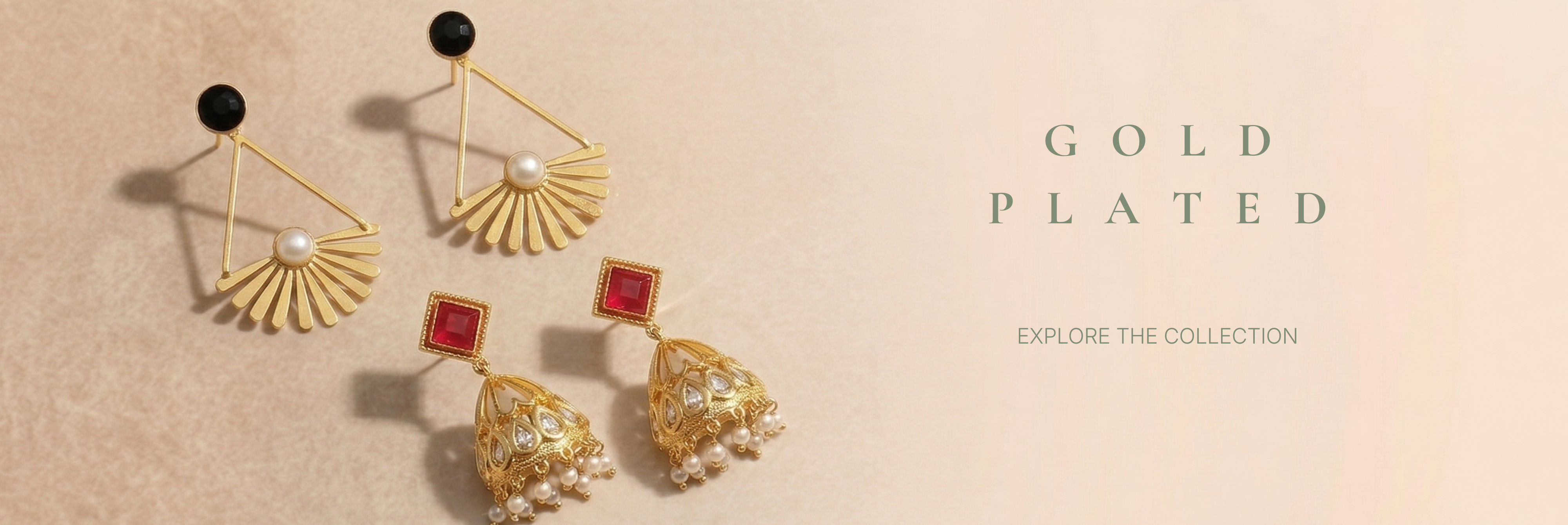 Gold Plated Earrings